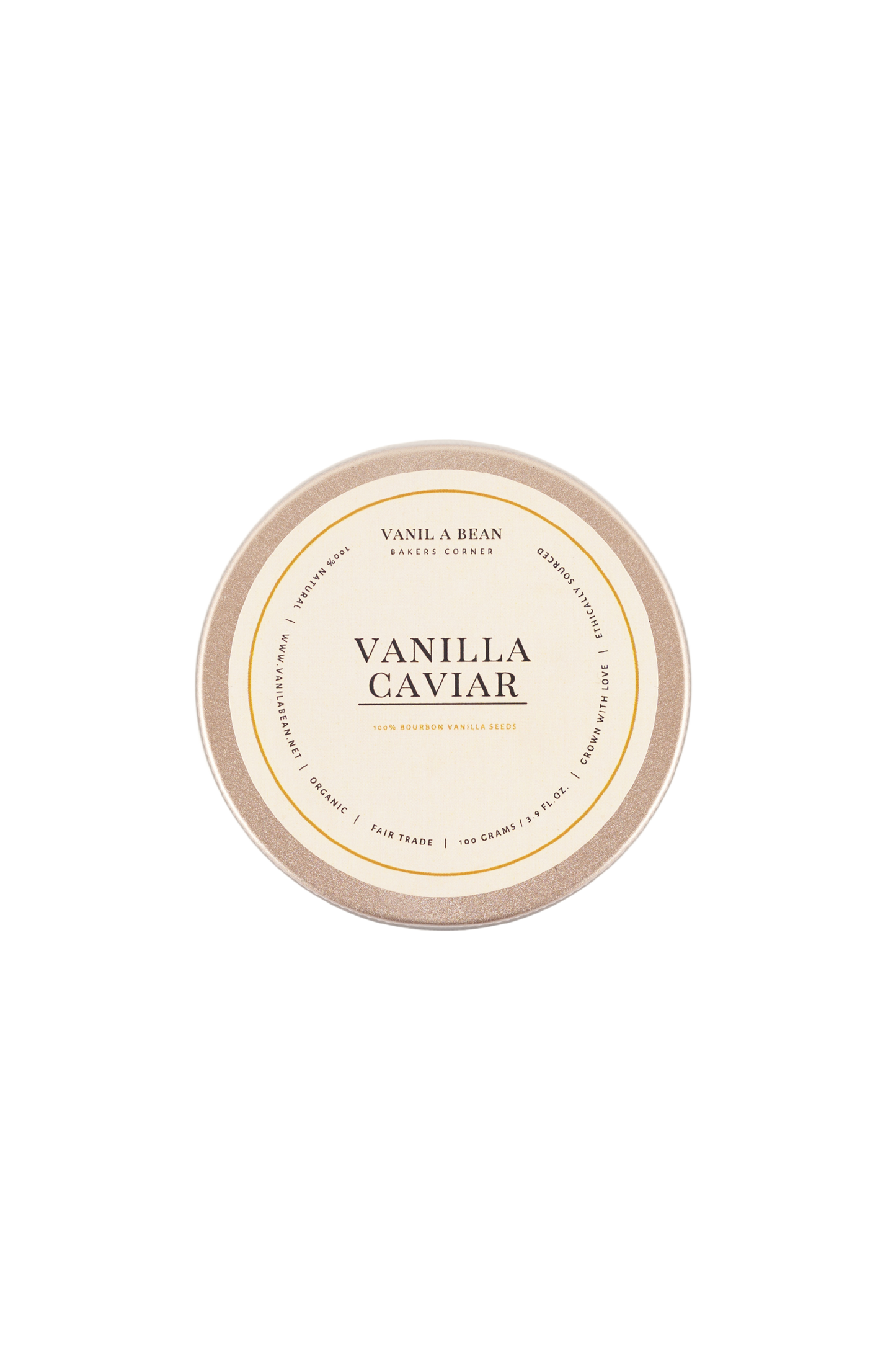 Organic Vanilla Caviar Seeds by VANIL A BEAN