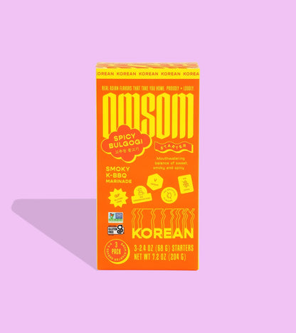 Omsom Spicy Bulgogi Sauce by Farm2Me