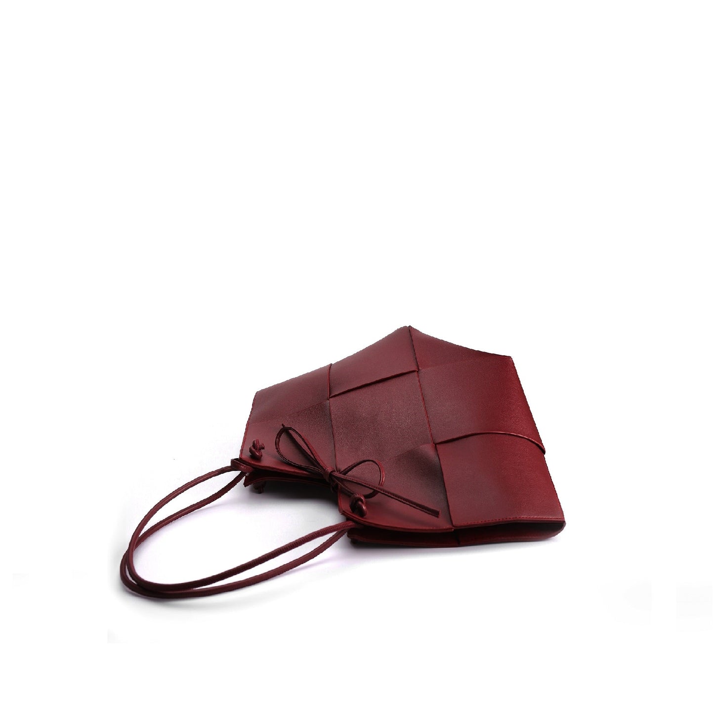 Taylor Contexture Leather Bag, Plum by Bob Oré