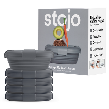 24 oz Box by Stojo Products Inc.