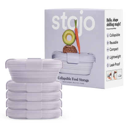 24 oz Box by Stojo Products Inc.