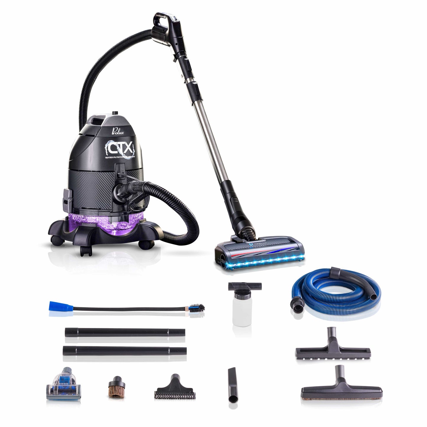 Prolux CTX PET Water Filtration Bagless Canister Vacuum Cleaner by Prolux Cleaners