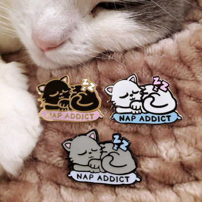 Nap Addict Pin by Kolorspun