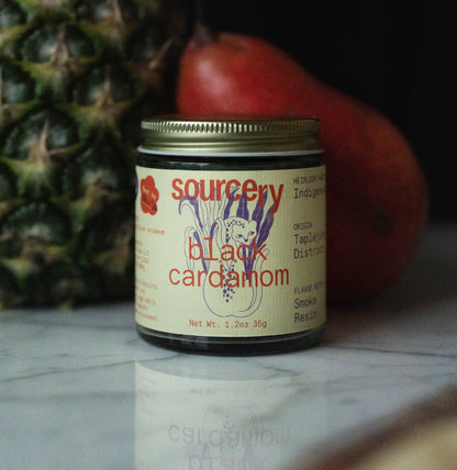 Sourcery Black Cardamom - 6 Jars x 1 Case by Farm2Me