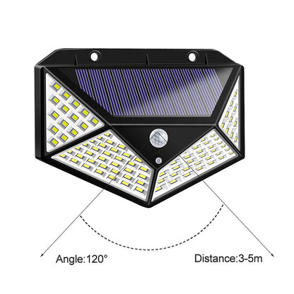 Outdoor Solar 100 LED Motion Sensor Light by VistaShops