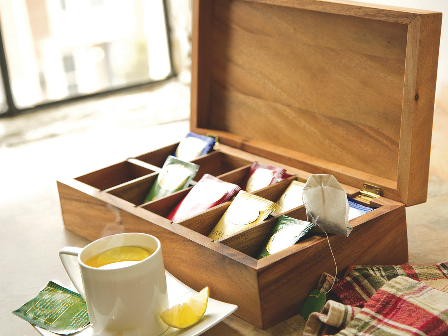 Vauxhall Double Tea Box by Ironwood