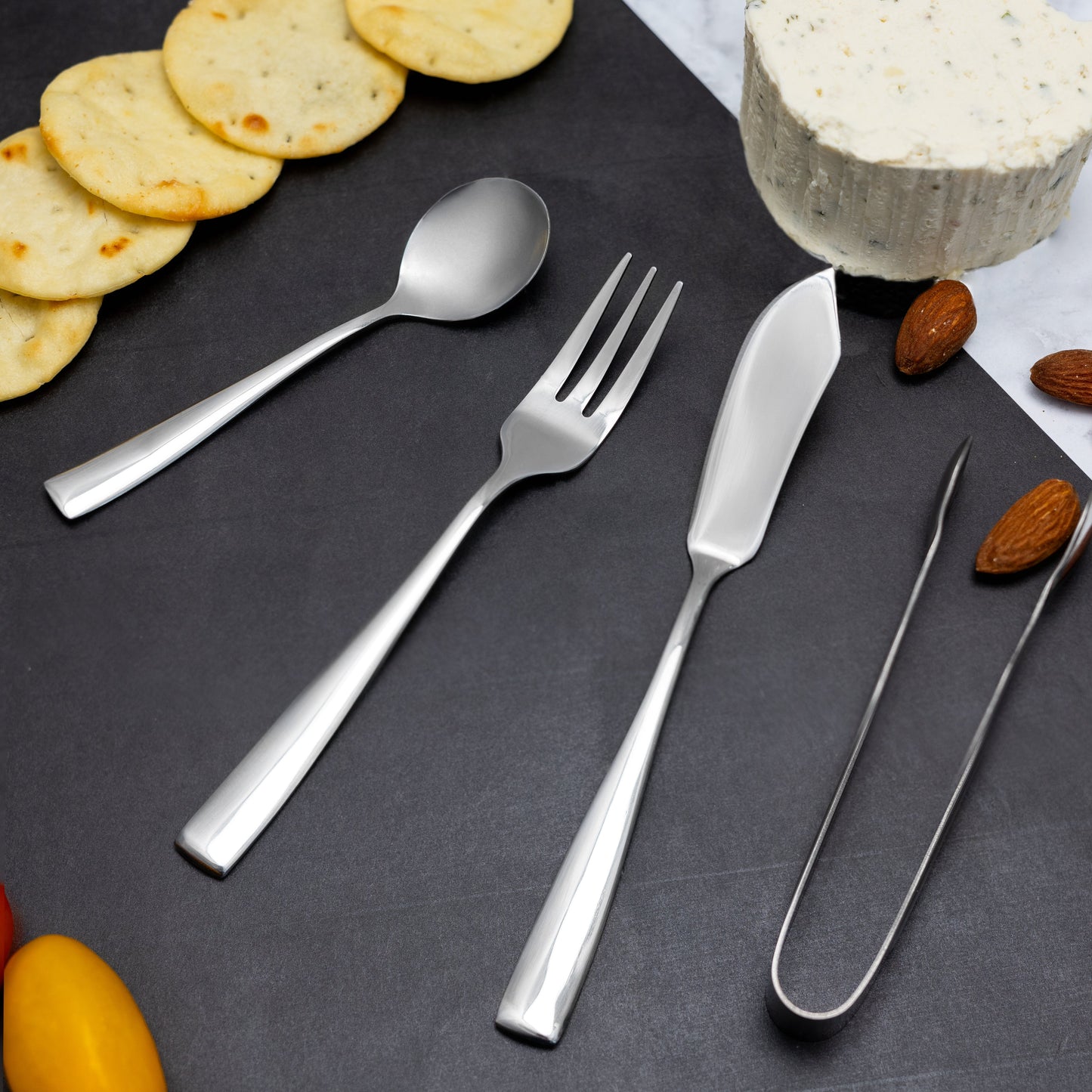 Stainless Steel Charcuterie Utensil Set of 8, by Ironwood