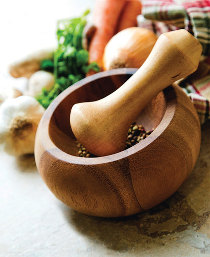 Olmec Mortar and Pestle by Ironwood