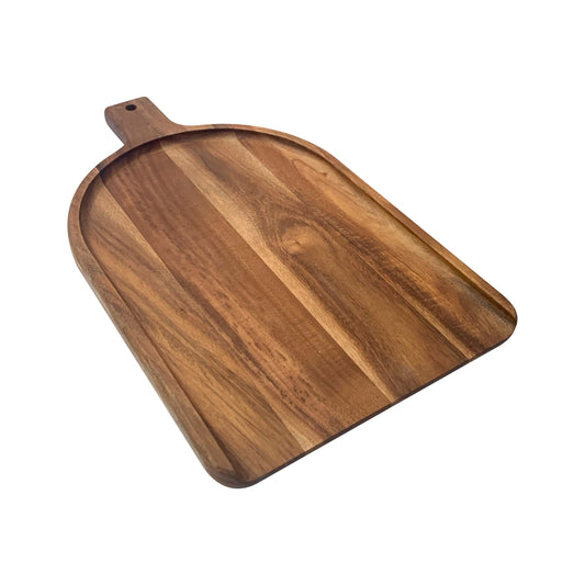 Wide Charcuterie Board Shovel With Handle, Acacia Wood by Ironwood