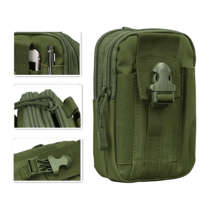 Tactical MOLLE Pouch & Waist Bag for Hiking & Outdoor Activities by Jupiter Gear