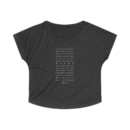 Multiple Languages | Women's Slouchy Top by The Happy Givers