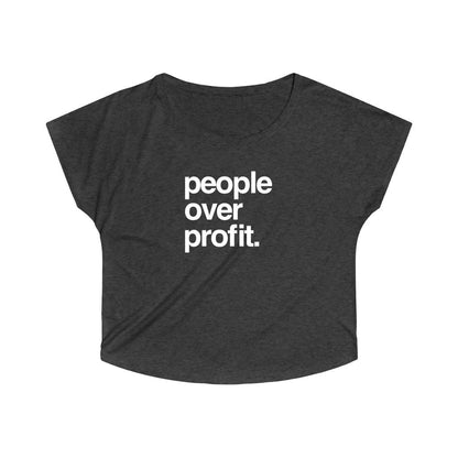 People Over Profit | Women's Slouchy Top by The Happy Givers