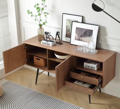 Modern Sideboard TV Stand with 2 Door and 2 drawers by Blak Hom