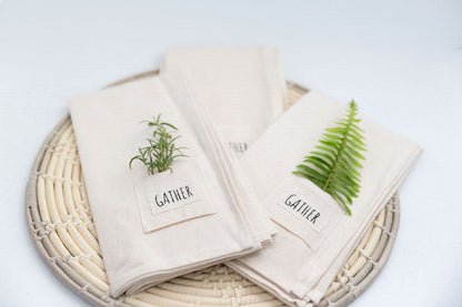 Pocket Napkin Set of 4 by 2nd Story Goods