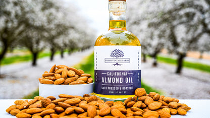 Pure Cold Pressed Almond Oil - 1/2 Gallon Jug by freshvintagefarms