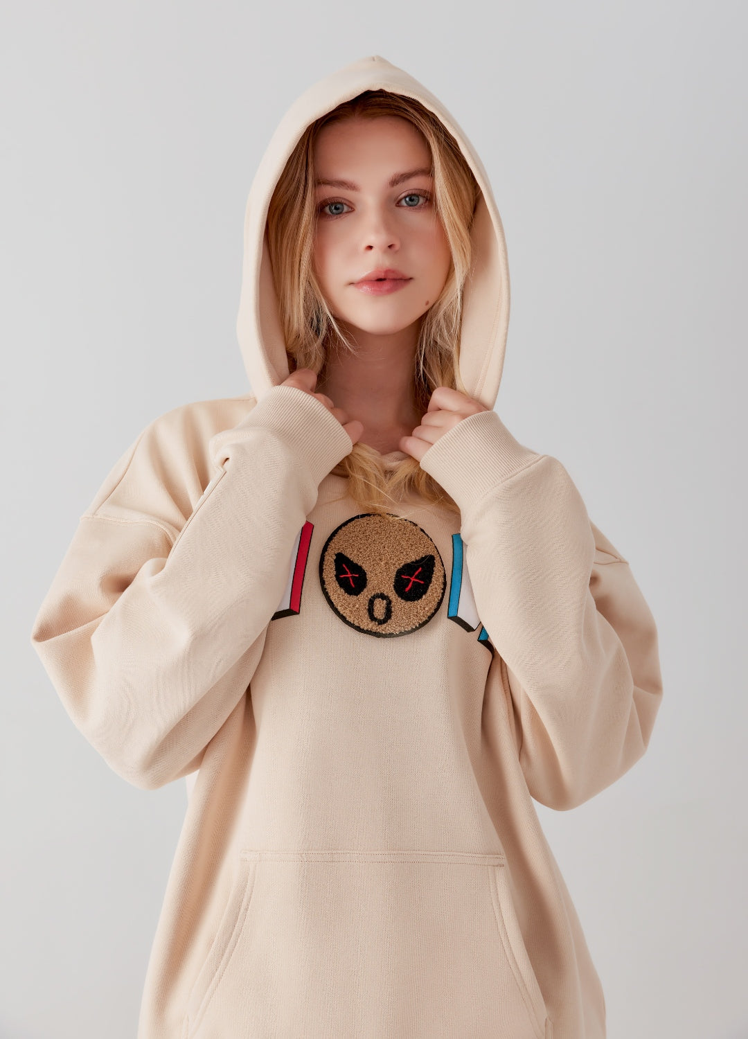 WOW  "Mood" Emoji Hoodie by Amoo