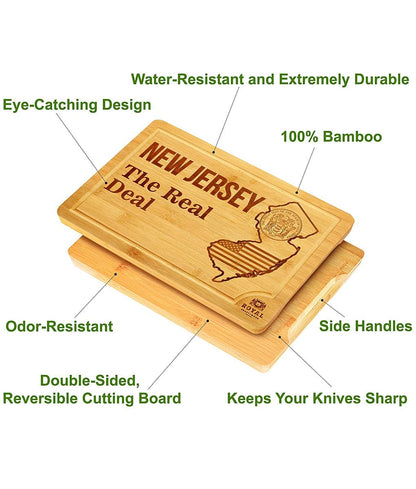 New Jersey Cutting Board, 15x10" by Royal Craft Wood