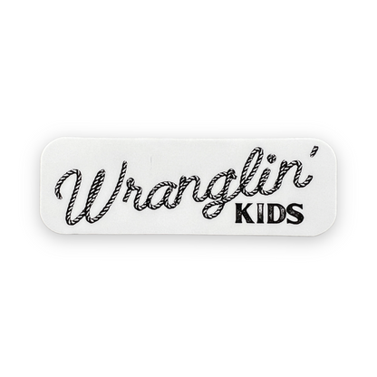 Wranglin' Kids Sticker by 208 Tees