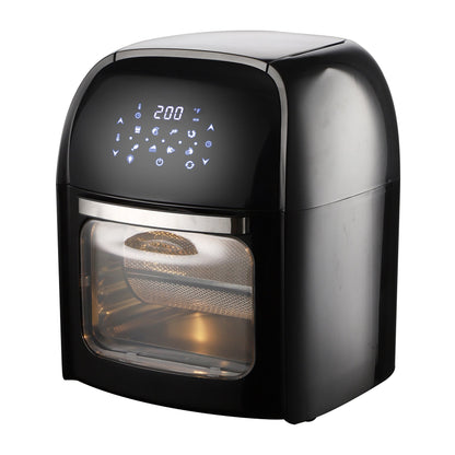 National 3-In-1 12 Qt Air Fryer - Dehydrator - Rotisserie Oven (NA-3004AFR) by Jupiter Gear Home