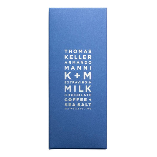 Thomas Keller K+M - 'Coffee + Sea Salt' Milk Chocolate (70G) by The Epicurean Trader