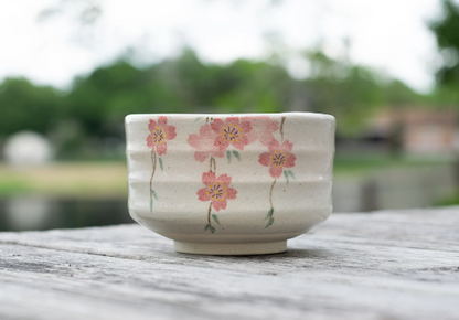 Shidare-Sakura Matcha Bowl by Aprika Life