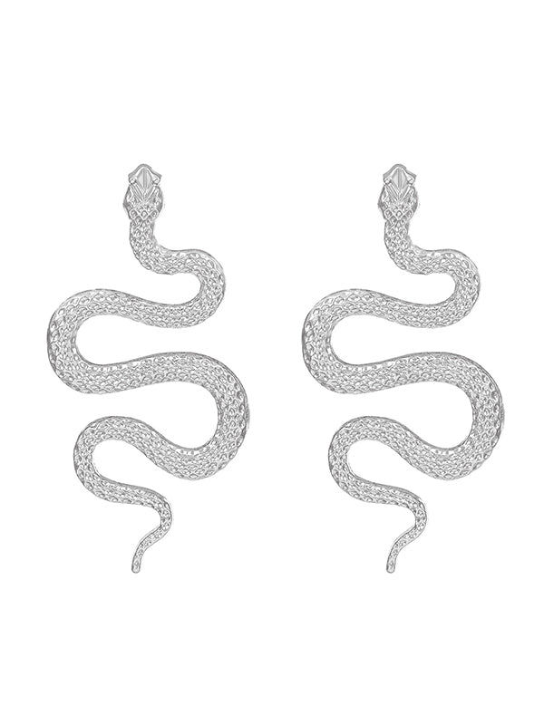 Snake Shape Earrings Accessories by migunica