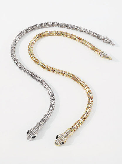 Snake Shape Stylish Selection Necklaces Accessories by migunica