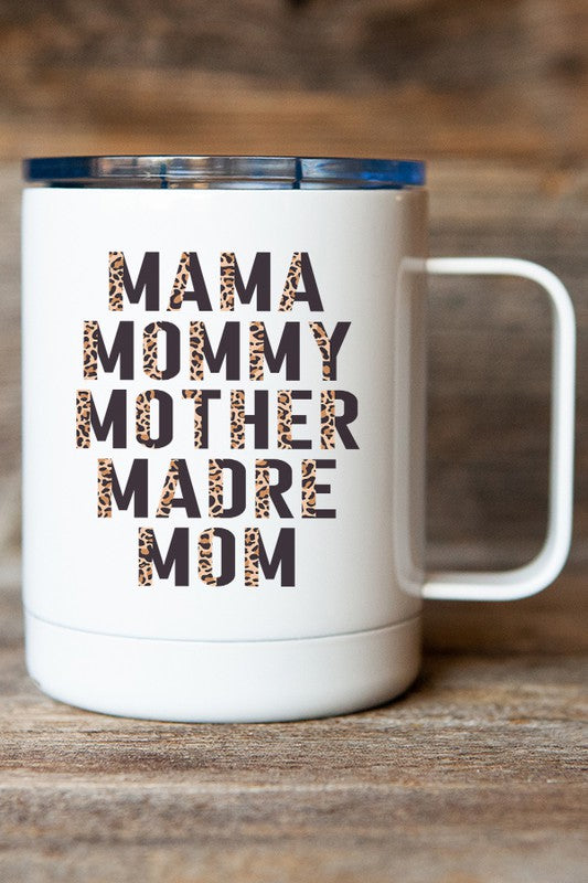 Leopard Mama Madre Mom Mug