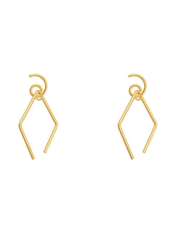 Original Statement Chic Geometric Earrings by migunica