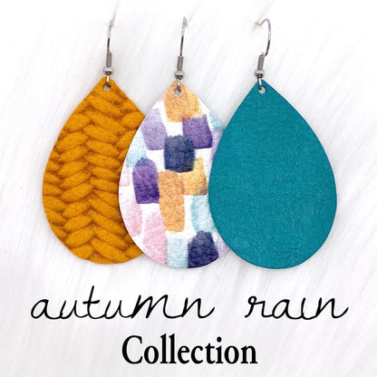 2" Autumn Rain Mini Collection -Earrings by Doohickies Wholesale