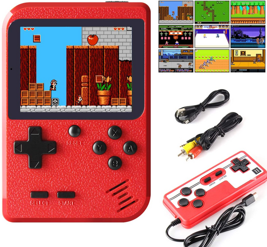 Portable Game Pad With 400 Games Included + Additional Player Controller by VistaShops