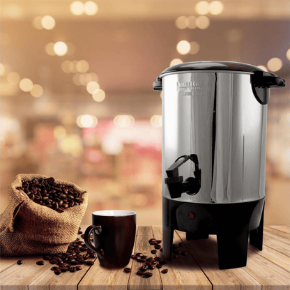 Better Chef 10 to 30 Cup Stainless Steel Urn Coffeemaker by Jupiter Gear Home