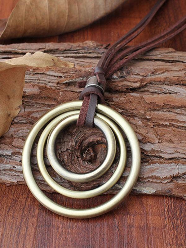 Retro Rings Necklace by migunica