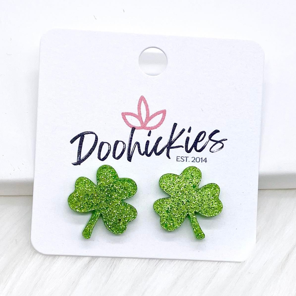 16mm Clover Studs (5 options) by Doohickies Wholesale