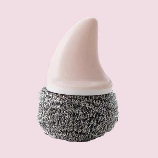 Cute Shark-Fin Pan Scrubber (with 5 scrub refills)