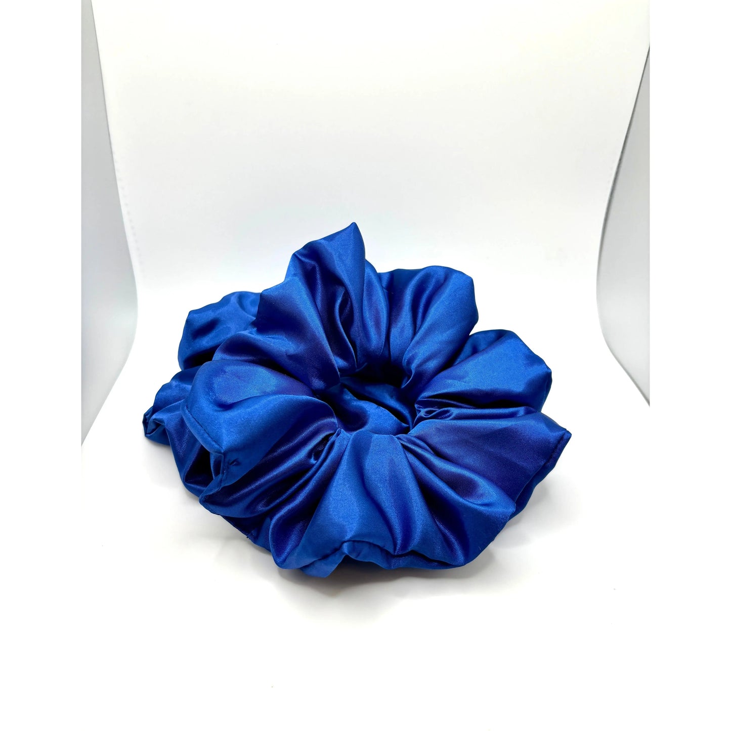 Royal Blue Silk Scrunchie by Enchanted Scrunch