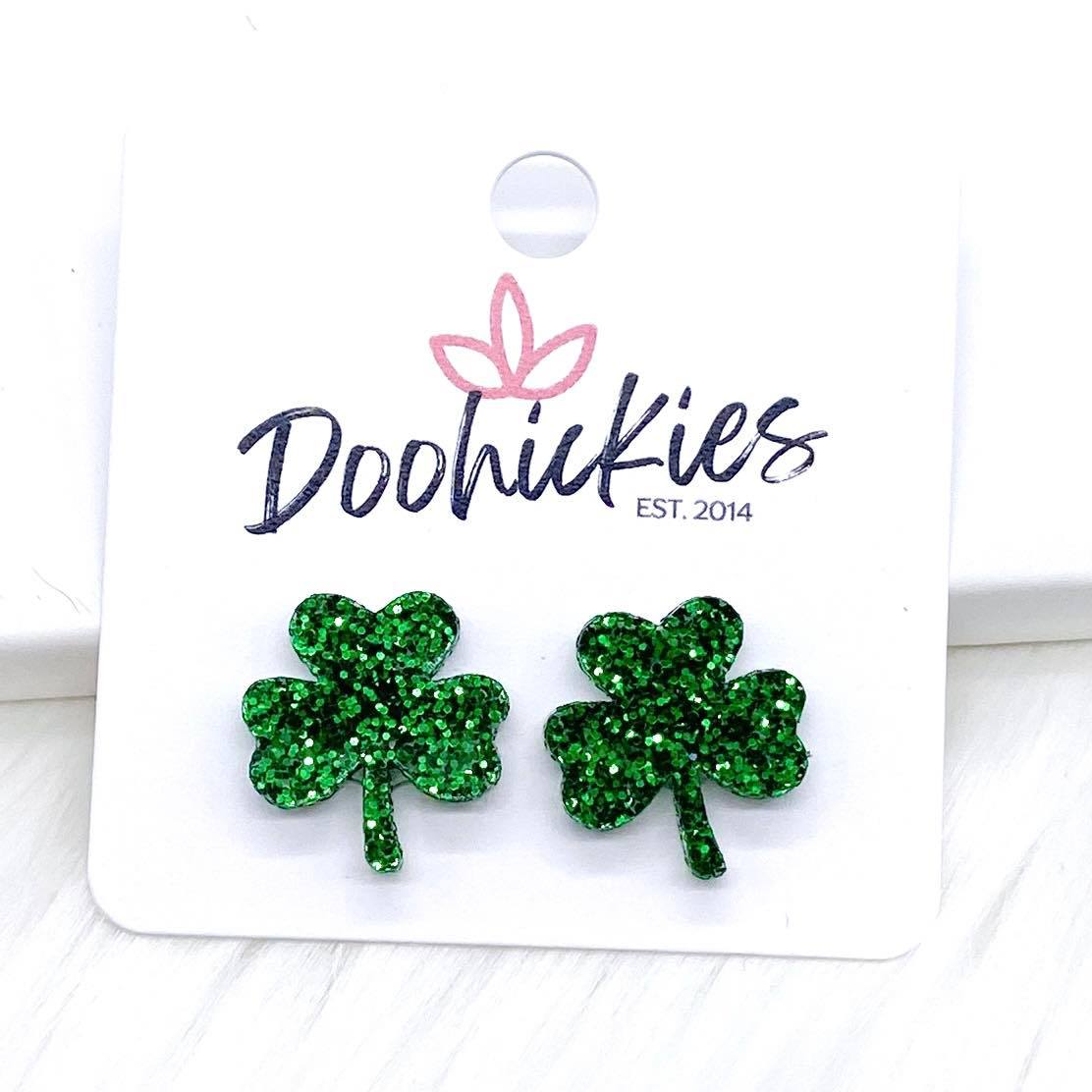 16mm Clover Studs (5 options) by Doohickies Wholesale