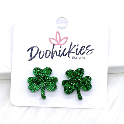 16mm Clover Studs (5 options) by Doohickies Wholesale