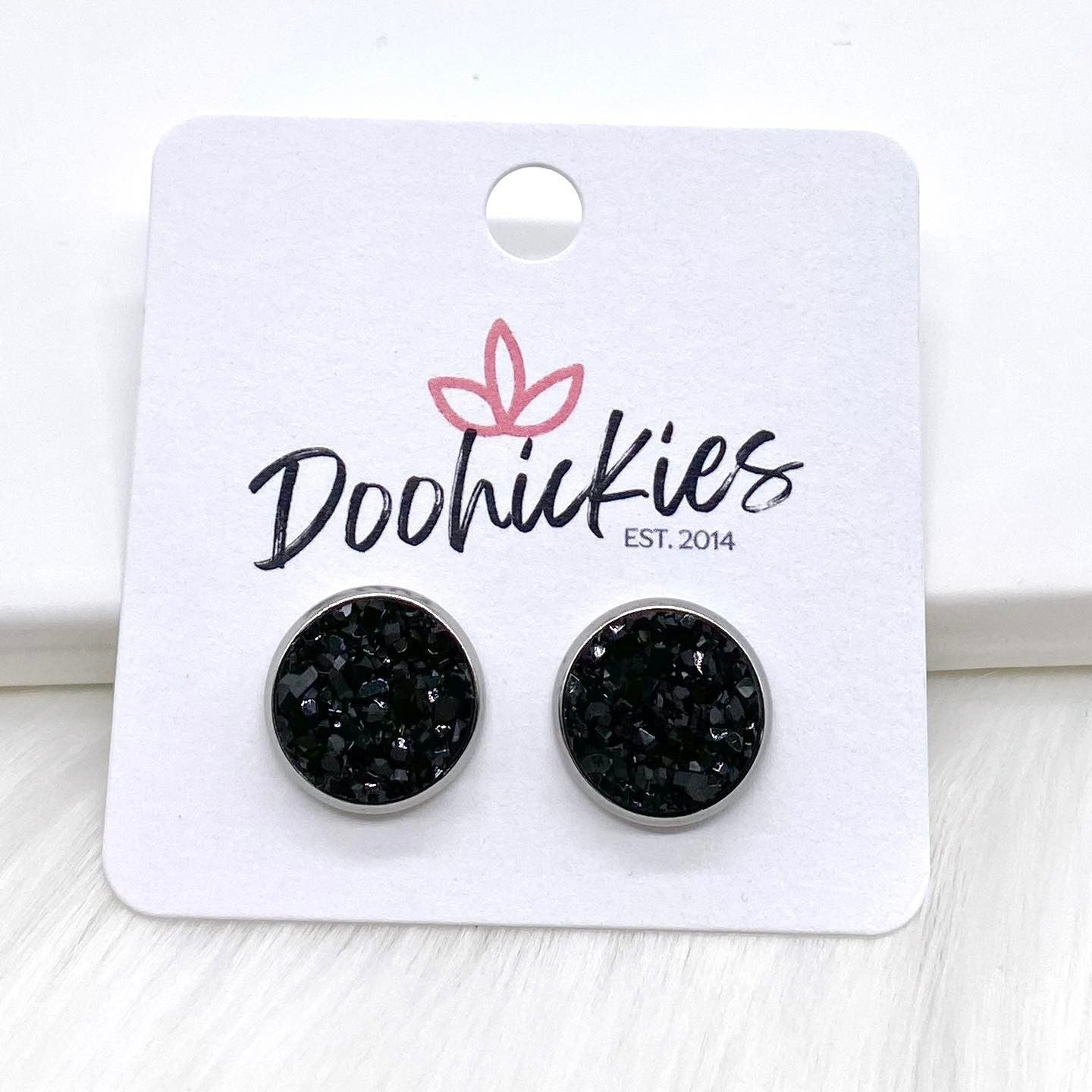 12mm Everyday Singles -Earrings by Doohickies Wholesale