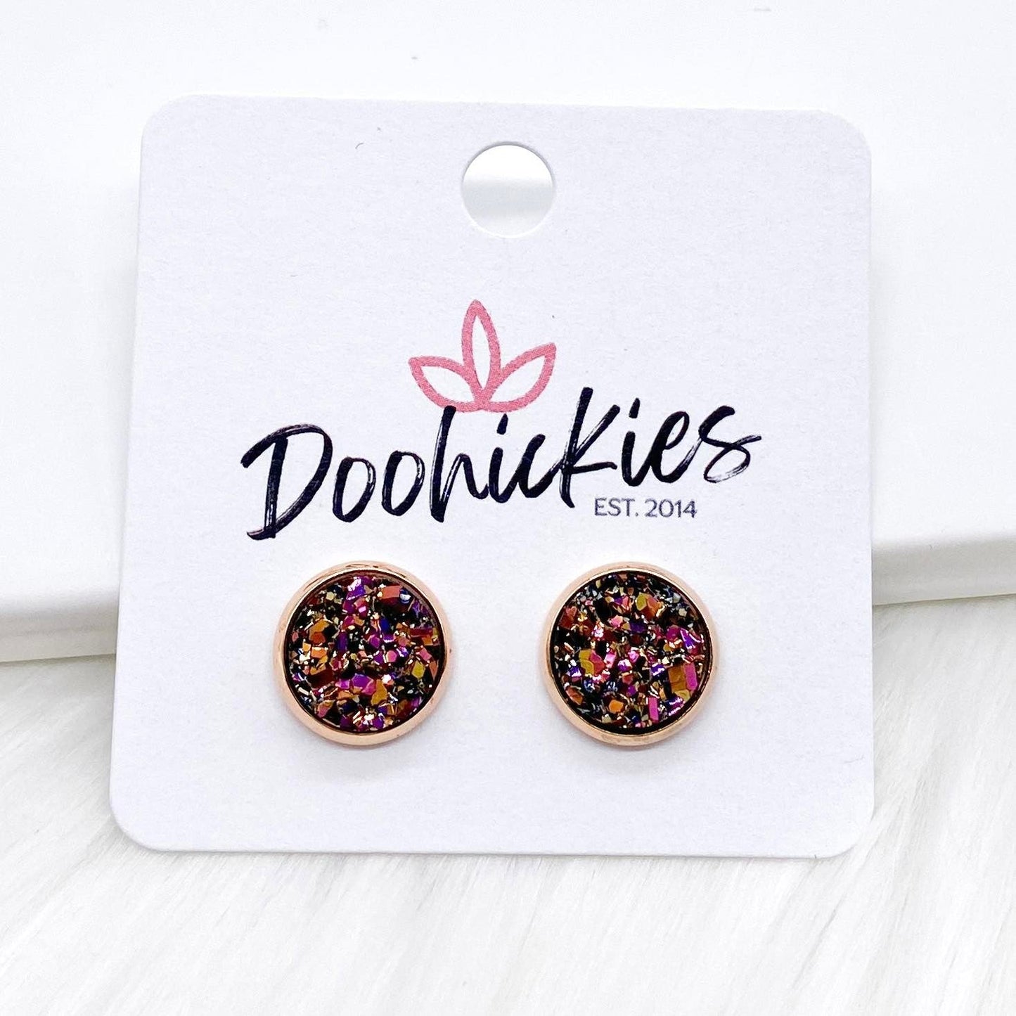 10mm Everyday Singles -Earrings by Doohickies Wholesale