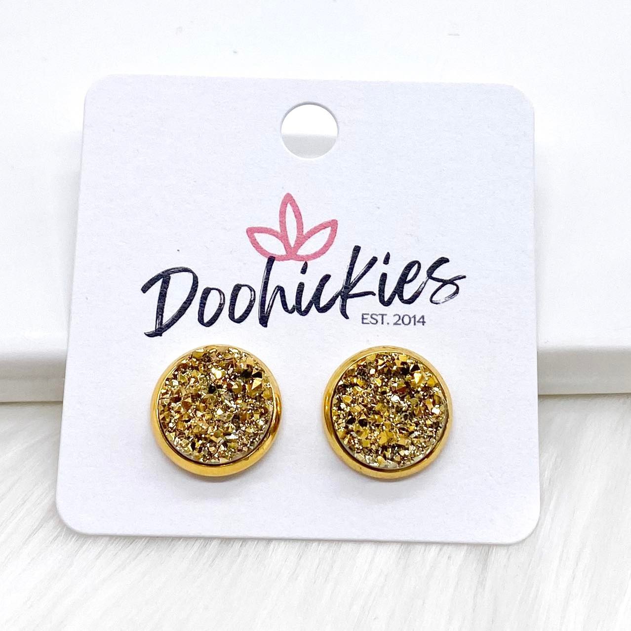 12mm Everyday Singles -Earrings by Doohickies Wholesale