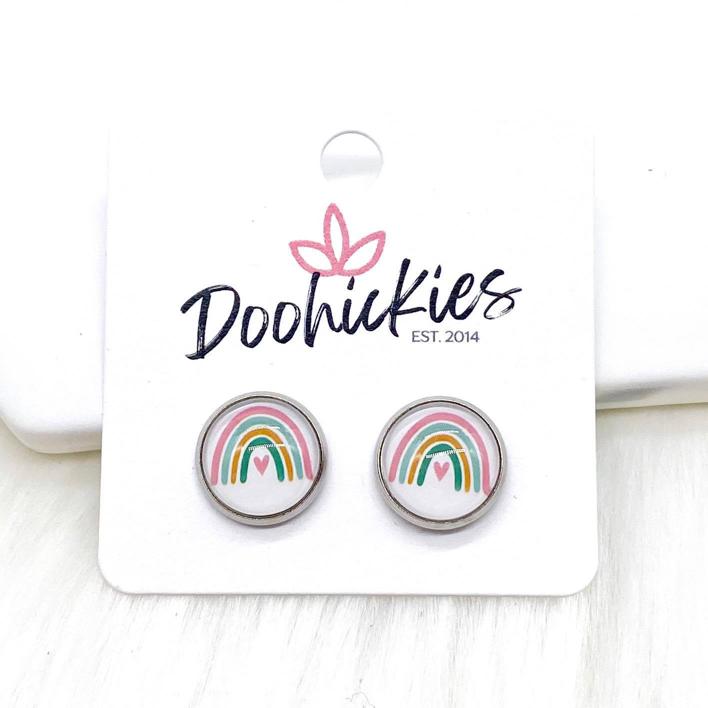 12mm Rainbows -Spring Earrings by Doohickies Wholesale