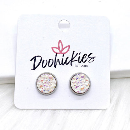 10mm Everyday Singles -Earrings by Doohickies Wholesale