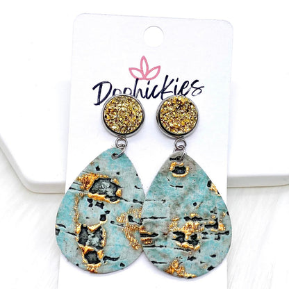 2" New Driftwood Dangles -Earrings by Doohickies Wholesale