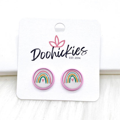 12mm Rainbows -Spring Earrings by Doohickies Wholesale