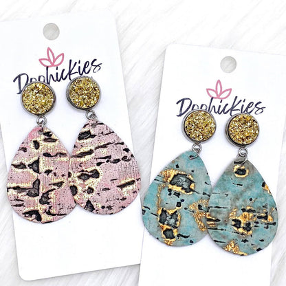 2" New Driftwood Dangles -Earrings by Doohickies Wholesale