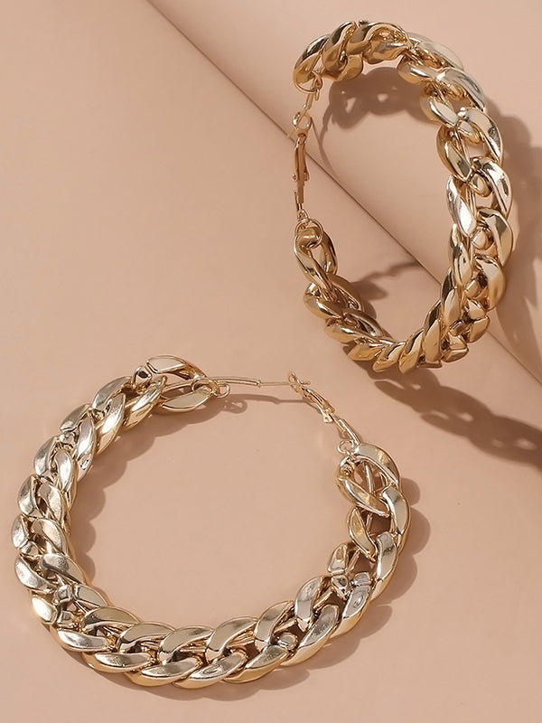 Original Cool Statement Chain Earrings by migunica