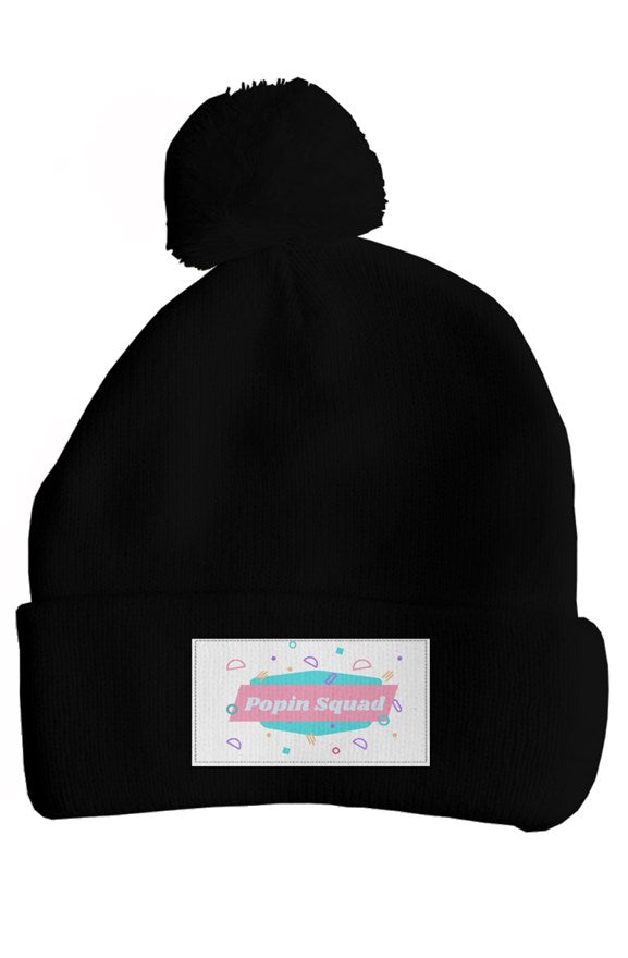 Popin' Peach Squad beanie by Popin Peach LLC