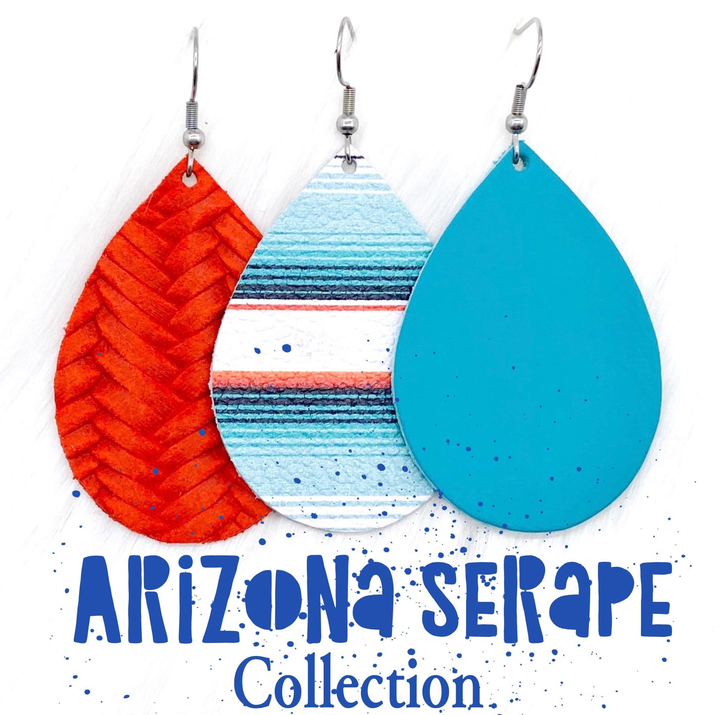 2" Arizona Serape Mini Collection -Earrings by Doohickies Wholesale