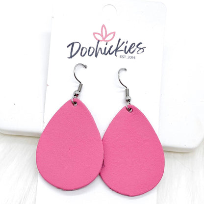 1.5" Wild About Love Mini Collection (leather) -Earrings by Doohickies Wholesale